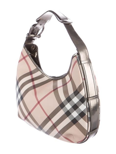 burberry nova check hobo bag|burberry nova check shoulder.